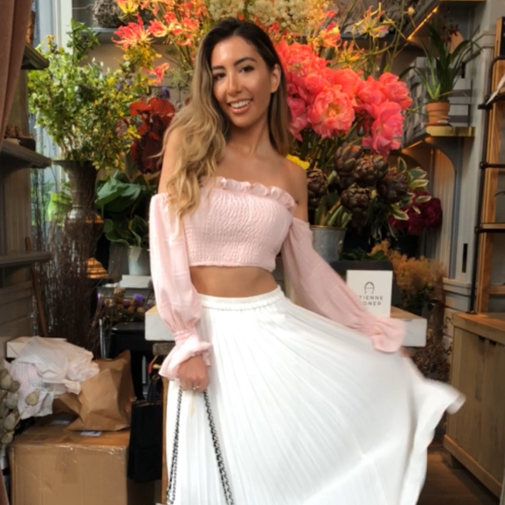 Nwt Lpa Pink Crop Top Xs/ Xxs